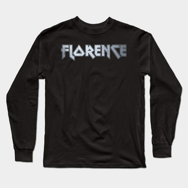 Heavy metal Florence Long Sleeve T-Shirt by KubikoBakhar